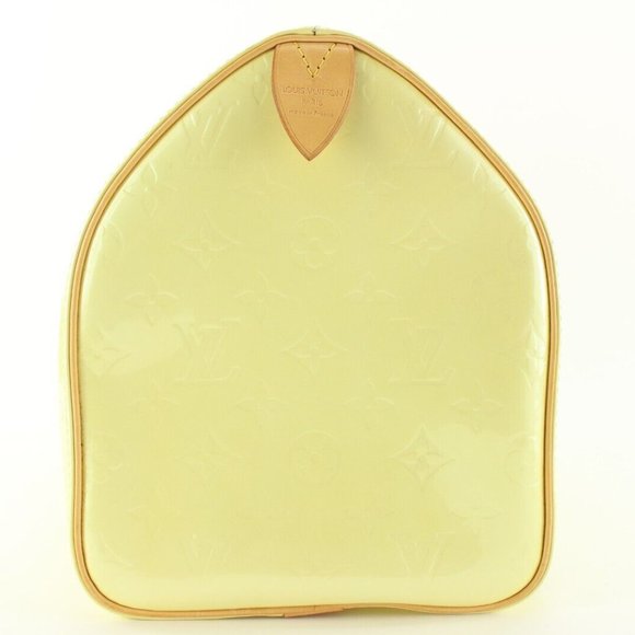 Louis Vuitton Extremely Rare Perle Vernis Speedy 35 3LVJ1108 - Picture 8 of 12